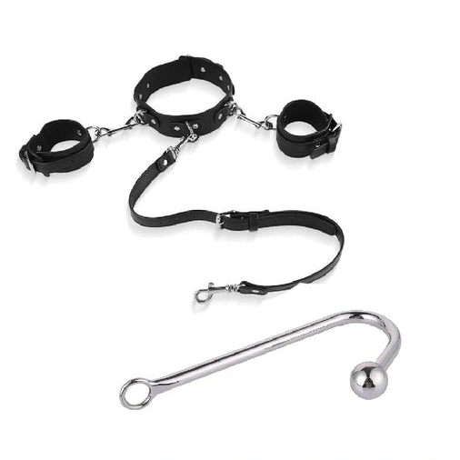 Anal Hooks Cuffs 5334 with Hook Elegant Collar Anal Beaded and 0812